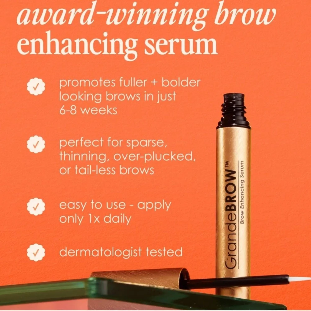 NEW Grande Brow 4 Month Supply Enhancing Serum 3ml